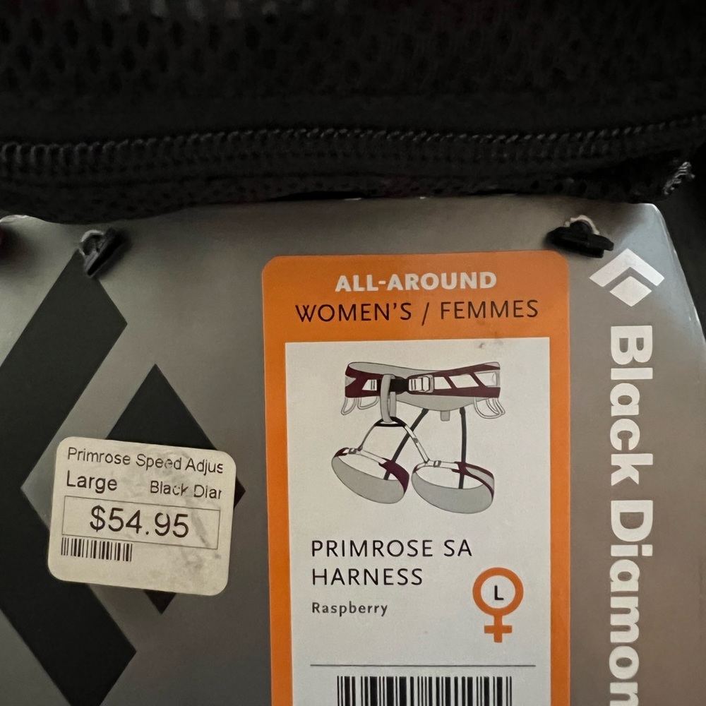 Black diamond harness